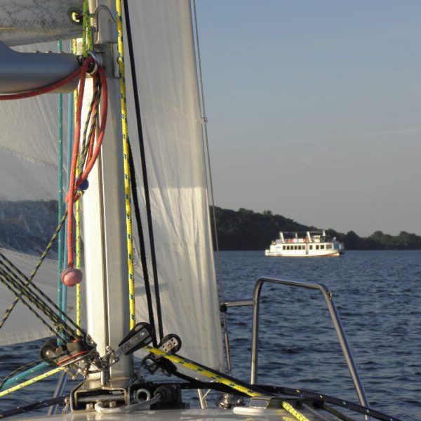 Segelpartie auf dem Tollensesee